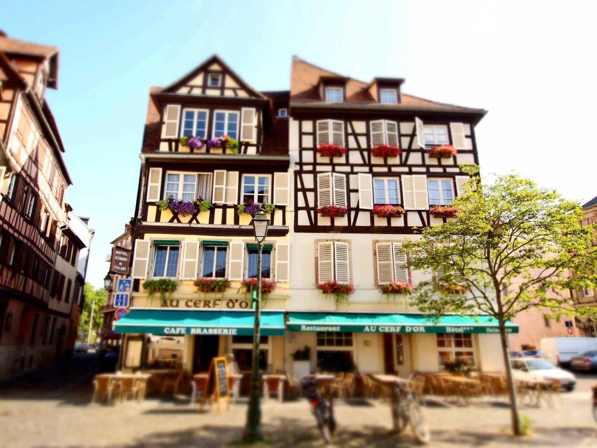 Hotel Restaurant Au Cerf D'Or Strasbourg Ngoại thất bức ảnh
